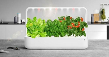 Click & Grow Smart Garden 9 Indoor-Garten M5261900, passend für 9 Kräuterkapseln, weiß - 8