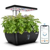 iDOO Hydroponisches Anzuchtsystem, Smart WiFi Garden mit LED-Pflanzenlampe, 6,5L Wasserbehälter, Ventilator, Hydrokultur für den Innenbereich, Höhenverstellbar Indoor Kräutergarten,12 Hülsen - 1