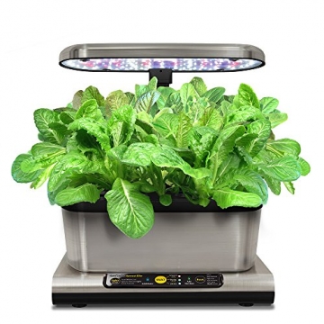 Miracle-Gro AeroGarden Harvest Elite mit dem Gourmet-Kräuter Samenkit, Stainless - 4